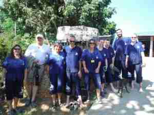 Group photo. Uniforms are, ahem, for small people