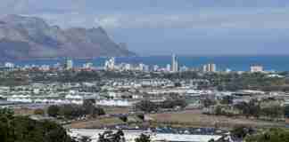 View of Strand, South Africa