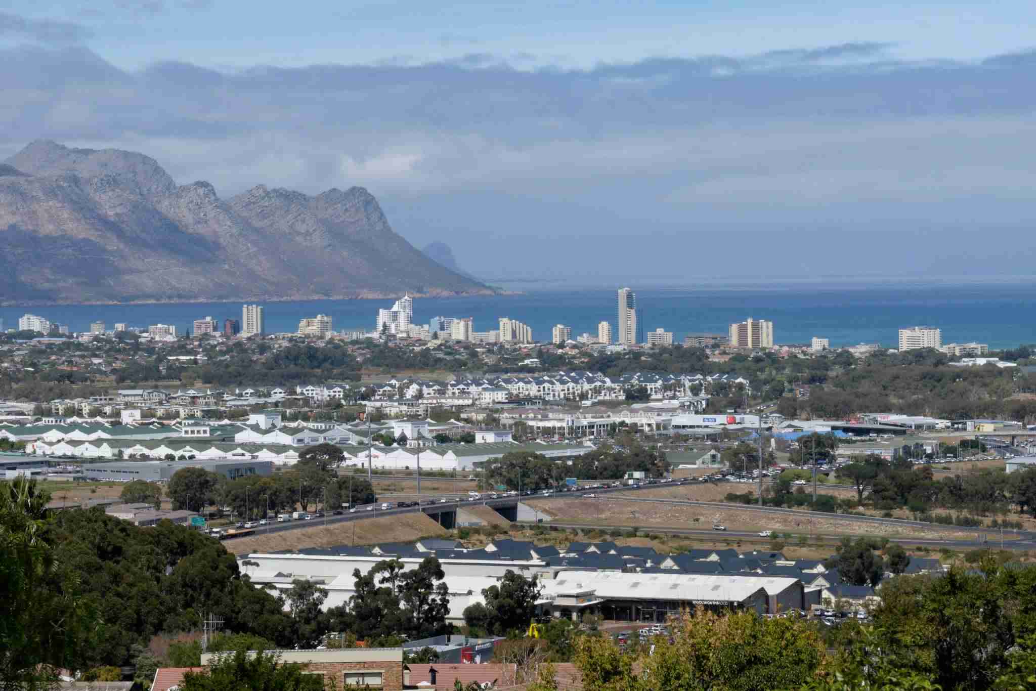 View of Strand, South Africa