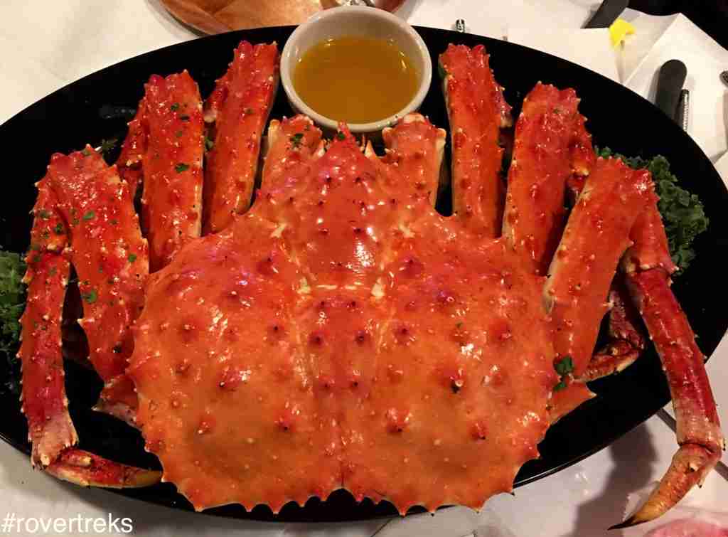 RoverTreks — Rustic Inn King Crab! RoverTreks — Rustic Inn King Crab!