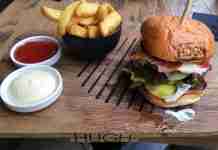 Cheeseburger, Hugh's, Central Station, Holland