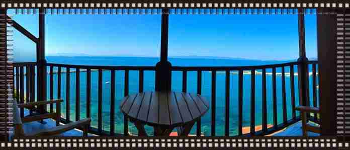 Our "office" in Glossa, Skopelos, Greece Our "office" in Glossa, Skopelos, Greece