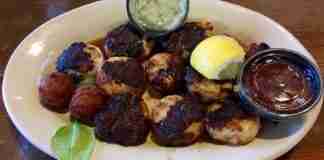 Blackened Scallops