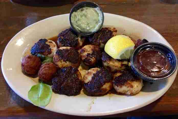 Blackened Scallops