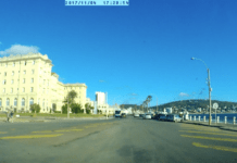 Roving in Uruguay: Top Tips to See the Country by Car – Part IV Car Cam Shot of Periapolis