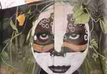 Street Art From Buenos Aires Argentina An example of indiginous Street Art, Buenos Aires, Argentina, on Doctor Romulo Naon near Pedraza